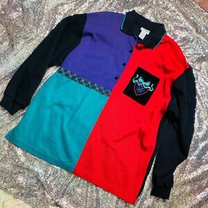 Koret sport multicolor 90s long sleeve top